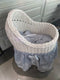 Wicker Doll Cradle_862